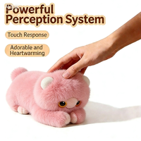 Robot Compagno Emotivo AI Stile Mirumi - Orsetto di Peluche Interattivo con Voce e Sensore Tattile, Altezza Regolabile, Età 8+, Senza Funzioni Vocali