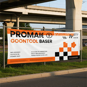 Bannières en <span class=keywords><strong>vinyle</strong></span> personnalisées imprimées avec logo Bannière de clôture en maille Bannière de <span class=keywords><strong>convention</strong></span> de 6 pieds Enseigne commerciale de pare-brise pour l'extérieur et les publicités - Product Image 3