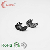 SCRC70A 7mm Bore Split Ferrite Clamp Core Power Line Choke EMI Filter for Small Equipment Cable14*15*18