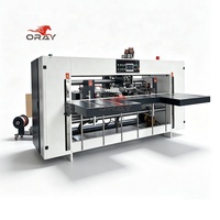 Máquina Clavadora Semiautomática de Dos Piezas Oray 1200D 2000mm para Paredes Simples/Dobles Corrugadas con Pantalla de Código de Error y Visualización Rápida