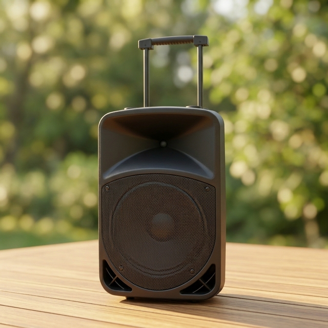 BS228 Large Volume Mobile Trolley Speaker for Outdoor Square Dance High Mobile Trolley Outdoor High Portable Loud Sound