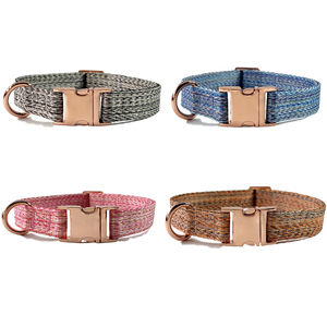 Collar para Perro, Collar de Metal con Hebilla de Liberación Rápida para Perros Grandes, Lindo Collar de Nailon para Perro con Nombre y Número de Teléfono - Product Image 4