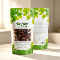 1kg PE Stand-Up Zipper Top verpakkingstas met hittebestendigheid voor levensmiddelen, kleurgevoelig gedroogd fruit, B2B gebruik