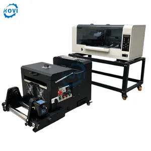 XP600 dual nozzle DTF printer 7 color white ink paint coating ink printer white ink hot painting printer