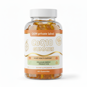 CoQ10 Gummies 200mg Complément alimentaire Soutient la santé cardiaque Coenzyme Q10 Antioxydant - Product Image 1