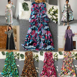 Clasi hoa hình trái tim Polka Dot Váy A-line satin denim chiffon với Thêu kỹ thuật cho mùa hè & Ngày Valentine - Product Image 1