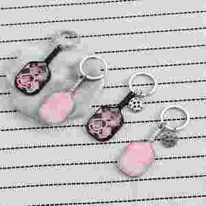 Custom Bulk Order Wholesale Vintage Metal <b>Pickleball</b> <b>Racket</b> Keychain - Sports Fan Gift for Party Guests Keychain - Product Image 1
