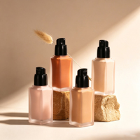 Fond de teint liquide de haute qualité à label privé SPF30, mat, imperméable, longue tenue, formule douce