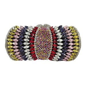 Rhinestone Evening Bag for Women Crystal Diamond Handbag Twinkly Evening Party Banquet Clutch <b>Purse</b> - Product Image 3