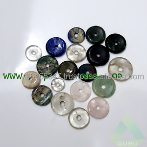 Donuts surtidos hechos a mano de cristal de piedras preciosas - Product Image 1