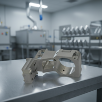 Pièces usinées CNC de haute précision, cadre de pont en alliage d'aluminium, fabrication sur mesure CNC, processus CNC des métaux