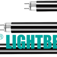 Lámpara UVA de luz negra Lightbest 8W-Uso de BLB para imágenes químicas, inspección de billetes BLBF8T5 Control de moscas y mosquitos