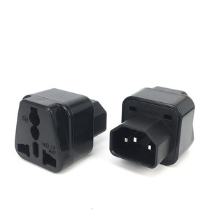 Adaptateur de <span class=keywords><strong>prise</strong></span> de <span class=keywords><strong>courant</strong></span> de bureau IEC320 mâle C13 C14 vers <span class=keywords><strong>prise</strong></span> de <span class=keywords><strong>courant</strong></span> universelle <span class=keywords><strong>femelle</strong></span> PDU UPS, connecteur de <span class=keywords><strong>prise</strong></span> de <span class=keywords><strong>courant</strong></span> C14 - Product Image 1