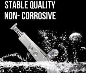 מעקות ומעקות מדרגות מפלדת אל-חלד איכותית לשימוש מסחרי, בתי חולים וקניונים, דרגות SUS 304 ו-316. - Product Image 5