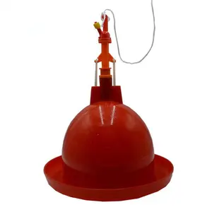 Automatic Bell shape poultry plasson Drinker with block hope/ transparent hope/auto drinker bell type plasson for chicken