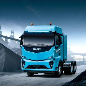 New energy electric trailer head 25 tons 6X4 all-electric tractor <b>truck</b> - Product Image 4