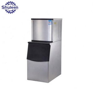 Machine à glaçons commerciale Cube, acier inoxydable, compacte, portable, avec système de filtration d'<span class=keywords><strong>eau</strong></span>, glaçons cristallins - Product Image 1