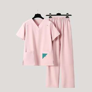 Women And <b>Man</b> Scrubs Set New Fashion Design Custom With Multi Pocket For Spa & Hospital Uniform - Product Image 4