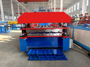 Máquina Formadora de Paneles Trapezoidales de Acero Tipo 840 con Engranaje para Uso en Techos y Pisos, Larga Vida Útil, Precio de Fábrica - Product Image 1