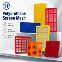 FEIFAN OEM Maille de tamis de déshydratation en polyuréthane haute fréquence, modulaire, résistante à l'usure, pour séparation de précision et décharge à sec des résidus