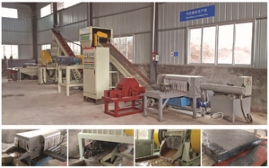 La ligne de production de l'usine de stockage de vente chaude peut traiter 1000 à 5000 kilogrammes de batterie usée par heure. - Product Image 3