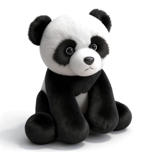 Vente en gros d'usine : Grandes peluches géantes, y compris éléphant, girafe, vache, tigre, panda et singe, figurines en peluche douce - Product Image 5