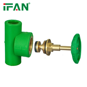 20-32mm đồng thau <span class=keywords><strong>PPR</strong></span> ống nước phù hợp màu xanh lá cây <span class=keywords><strong>PPR</strong></span> dừng van IFAN nhà máy bán hàng trực tiếp ISO 15874 <span class=keywords><strong>PPR</strong></span> van - Product Image 2