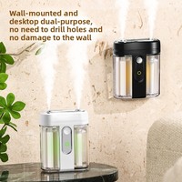 Mini diffuseur d'arômes évaporatif rechargeable Type-C, humidificateur portable pour la maison avec une capacité de 10 à 50 ml