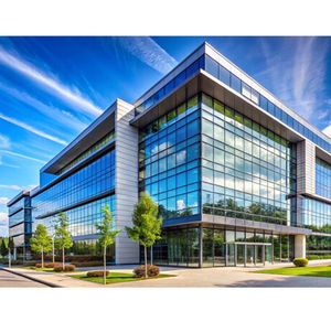 Condizionatore d'aria industriale per magazzino in acciaio prefabbricato da 200m² per edifici commerciali e immobiliari - Product Image 1