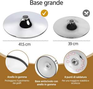 Meubles de salle à manger 2025 Chaises de bar modernes Chaises longues de bar Chaise haute en métal Rembourrage en Pu Repose-pieds chromé réglable Tabouret de bar - Product Image 6