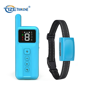 Gran oferta, <span class=keywords><strong>Collar</strong></span> de entrenamiento de Control remoto vibratorio de choque estático recargable para perros de compañía, plástico electrónico impermeable - Product Image 1