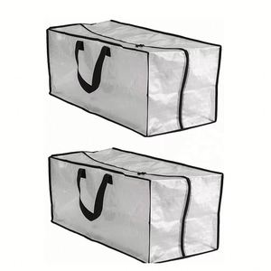 Bolsa de Almacenamiento Transparente Resistente Personalizada con Asas Reforzadas para Mantas, Ropa de Cama y Ropa de Salón - Product Image 1