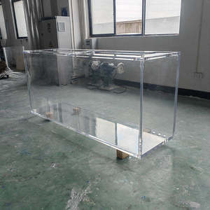 Aquarium en acrylique transparent sur mesure, design moderne, résistant aux UV, matériau de qualité alimentaire, 25W, tension universelle, garantie 10 ans - Product Image 5