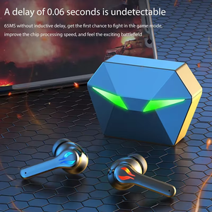 2024 Mới Nhất Thiết Kế TWS Chơi Game Earbuds Tai Nghe Không Dây Màu Xanh Răng Tai Nghe Mic Bass Âm Thanh Âm Thanh Stereo Âm Nhạc Với Mic Bass Âm Thanh - Product Image 4
