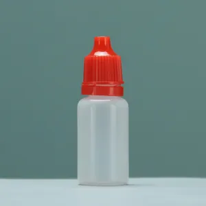 Farmaceutica spremere il liquido sterilizzato vuoto collirio contenitore contagocce bottiglia con tappo a vite colore personalizzato