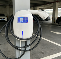 Chargeur de voiture électrique AC 7 kW, montage mural pour garage, station de charge AC monophasée