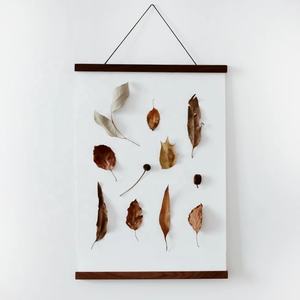 Cadre en bois pour poster, toile à défilement, cintre nordique avec logo personnalisé, impression UV, style à la mode, bricolage créatif et personnalisé - Product Image 1