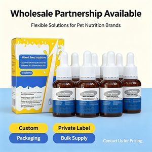 Suplementos de Vitamina B1 Líquida Waylemo para Perros, Vitaminas para <span class=keywords><strong>la</strong></span> Piel y el Pelaje, Cuidado de <span class=keywords><strong>la</strong></span> Salud de las Mascotas, Apoyo para <span class=keywords><strong>la</strong></span> Malnutrición, OEM - Product Image 6