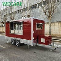 WECARE Bar mobile, stand de limonade, camion de crème glacée, camion de café, cuisine mobile, camion de desserts, camion de burgers, camion de hot-dogs, remorques de restauration rapide entièrement équipées
