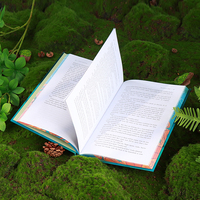 Impression de livres de luxe à couverture rigide personnalisée, édition spéciale avec bords pulvérisés et service de papier de qualité supérieure