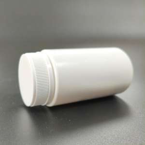 Conception personnalisée économique 150ml bouteille pharmaceutique de pilule de médecine de capsule en plastique blanche en gros - Product Image 5