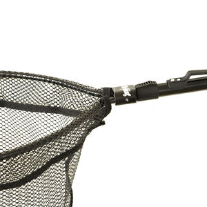 Épuisette de pêche à la <span class=keywords><strong>carpe</strong></span> télescopique pliable en aluminium avec poignée EVA de 18 cm, filet en caoutchouc AL à mailles de 5 mm - Product Image 4