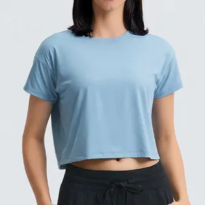 性感女式上衣2023定制标志印花短袖拉格伦女式上衣图形t恤