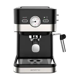 Household Mini Coffee Maker 15 Bar Digital Buttons Automatic Espresso Machines