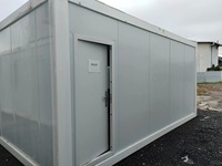 Maison préfabriquée en conteneur, bâtiment modulaire préfabriqué, structure en acier portable, bureau, dortoir, hébergement pour travailleurs, camp