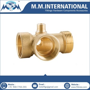 Connecteur à cinq voies en laiton d'excellente qualité pour usage industriel disponible au prix de gros de l'exportation indienne - Product Image 3