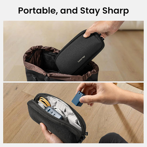 Organizador de Electrónicos, Bolsa de Viaje Resistente al Agua para Artículos Esenciales, Cables de Teléfono, Airpods, Memoria USB, Artículos Diarios - Product Image 4