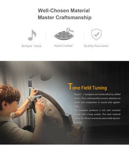 Raysen Master Mutant Handpan 9 + 7 F #2 Pigmeo 53CM con una bolsa suave Handpan - Product Image 6