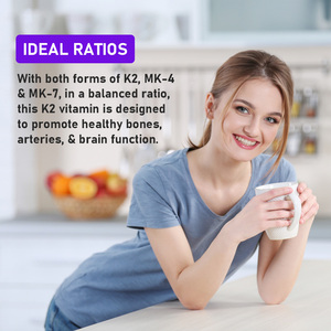 Gélules de Vitamine K2 de Haute Qualité avec MK4 pour la Santé Cardiovasculaire et le Soutien Cognitif - Product Image 3
