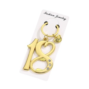 Creative Digital Keychain Bottle Opener Zinc Alloy Beer Opener Pendant Party <b>Gift</b> - Product Image 5